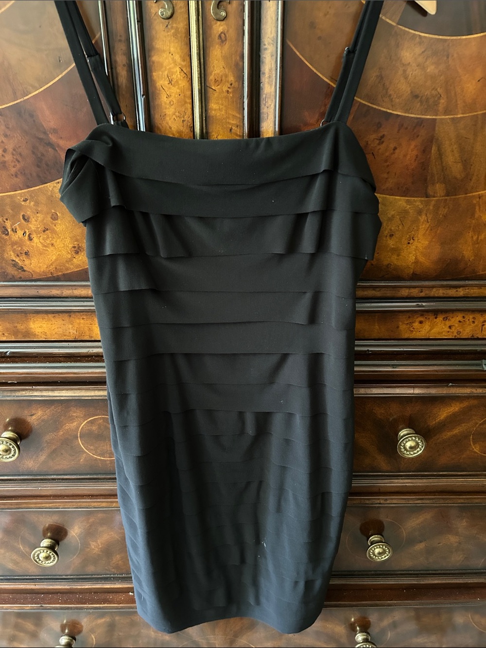 Evan Picone Black Mini Dress